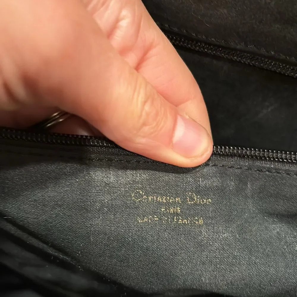Dior woman's black qulited purse - Picture 14 of 16